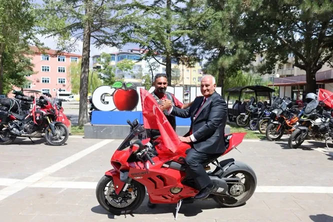 Göksun’da 3. Motosiklet Festivali Nefes Kesti