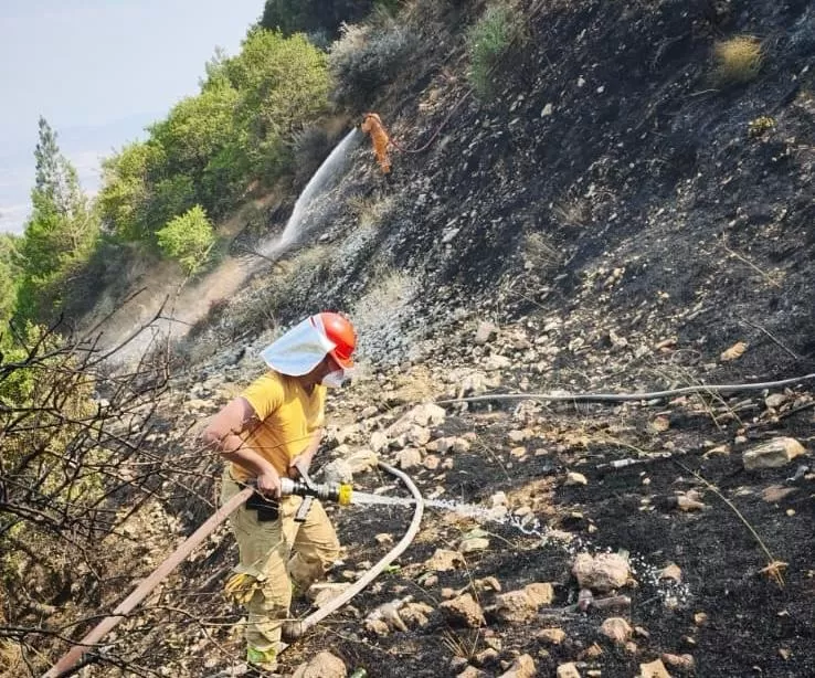 Kahramanmaraş’ta orman yangını kontrol altına alındı