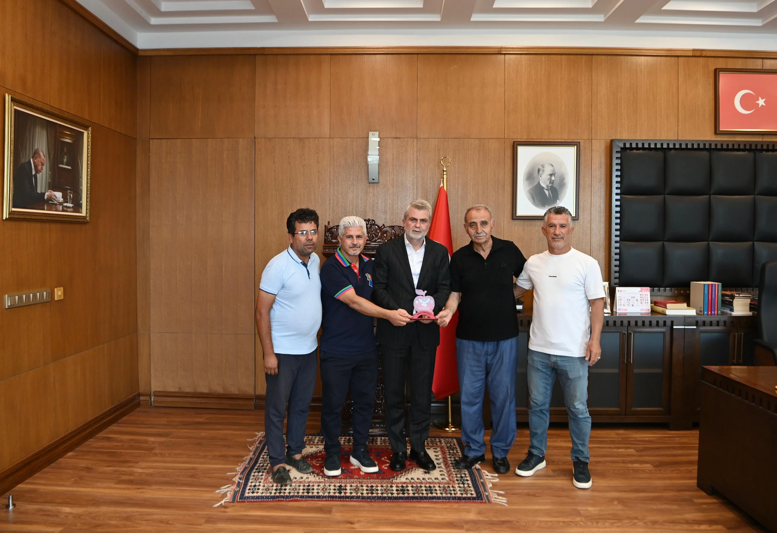 46 Kahramanmaraş Masterler Kulübü’nden Başkan Görgel’e Ziyaret