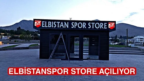 Elbistanspor Store Kapılarını Açmaya Hazırlanıyor