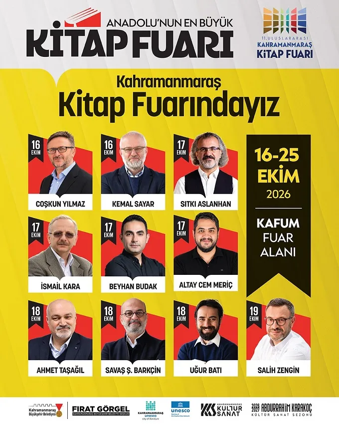 Anadolu’nun En Büyük Kitap Fuarı 16 Ekim’de Açılıyor!