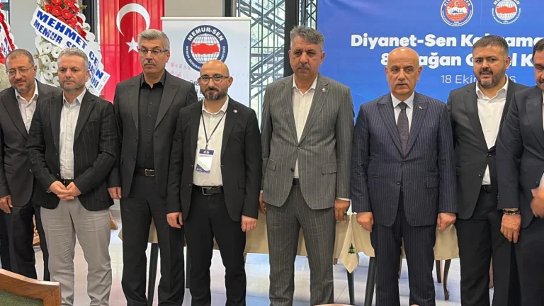 Diyanet-Sen’de yeniden Abdülaziz Yenice dönemi: “Güveninize hizmetle karşılık vereceğiz”