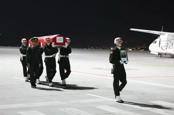 Şehit Yusuf Güneş’in Naaşı Kahramanmaraş’ta Karşılandı