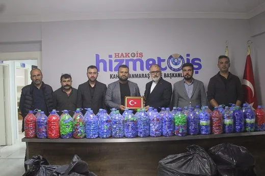 Hizmet-İş’ten Kahramanmaraş’ta Anlamlı Mavi Kapak Seferberliği