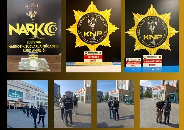 Kahramanmaraş’ta Yasaklı Madde Operasyonu: 5 Tutuklama!